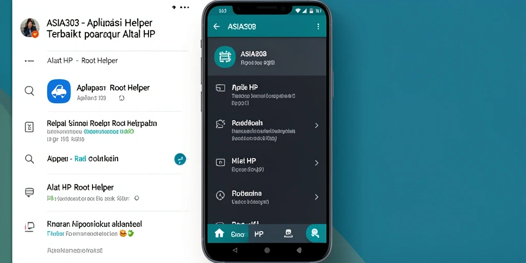 Tampilan antarmuka ASIA303 yang intuitif dan mudah digunakan.