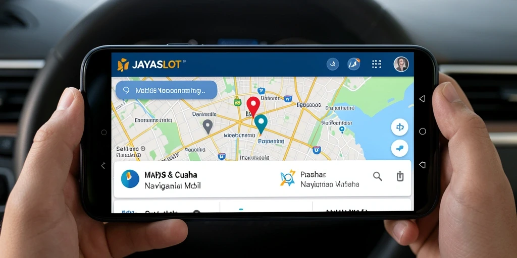 Tampilan antarmuka JAYASLOT dengan fitur Navigasi Mobil yang mudah digunakan.